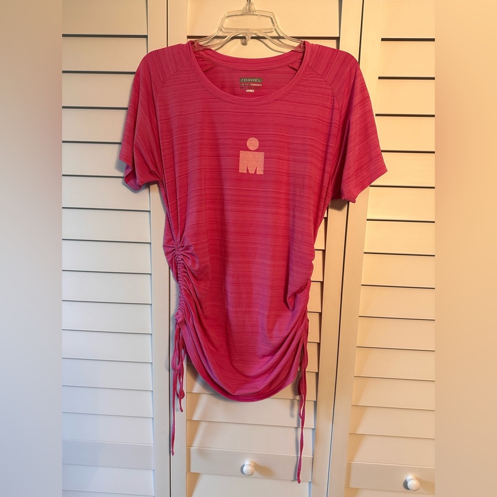 Zorrel Pink Striped Ironman Top